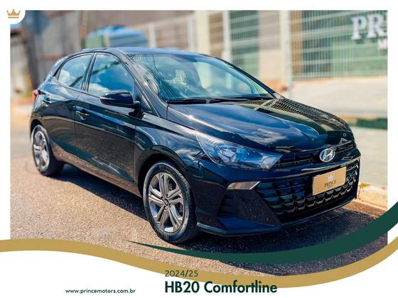 HYUNDAI HB20 1.0 TGDI FLEX COMFORT PLUS AUTOMÁTICO HYUNDAI HB20 1.0 TGDI FLEX COMFORT PLUS AUTOMÁTICO